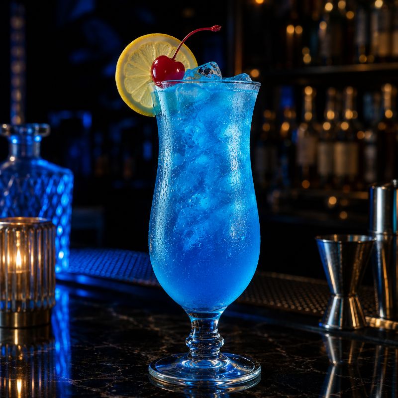 Blue Lagoon cocktail