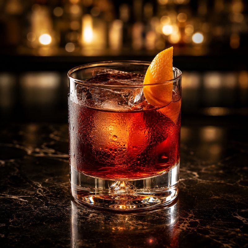 Boulevardier cocktail