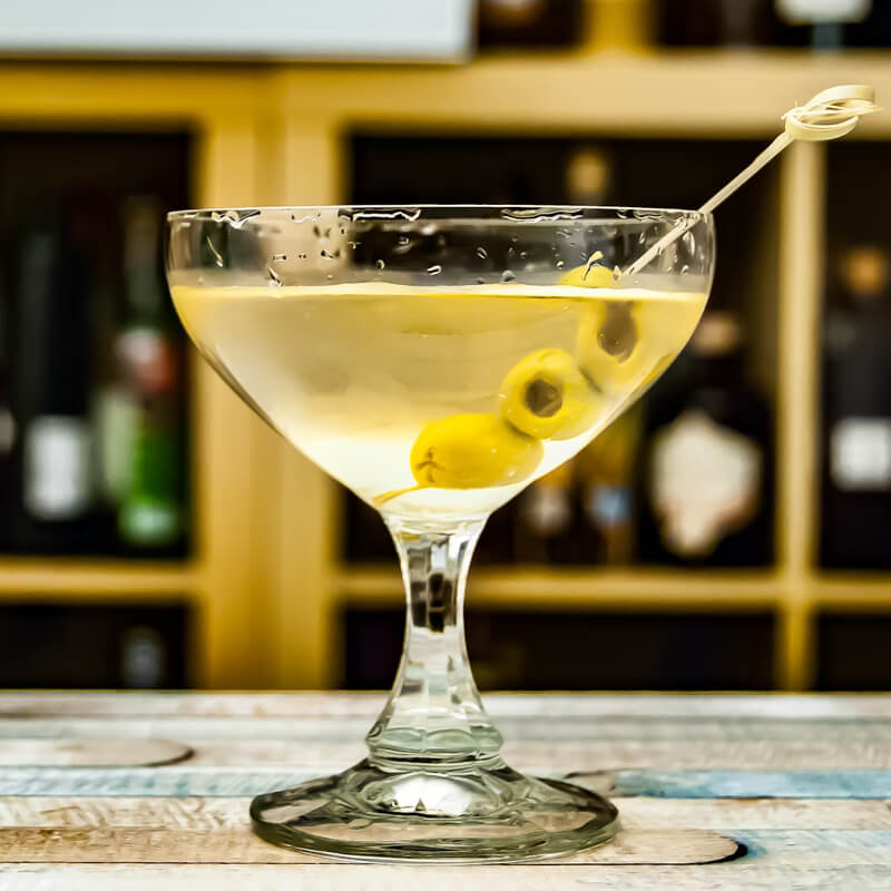 Dirty Martini cocktail