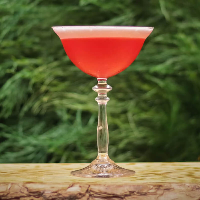French Martini cocktail