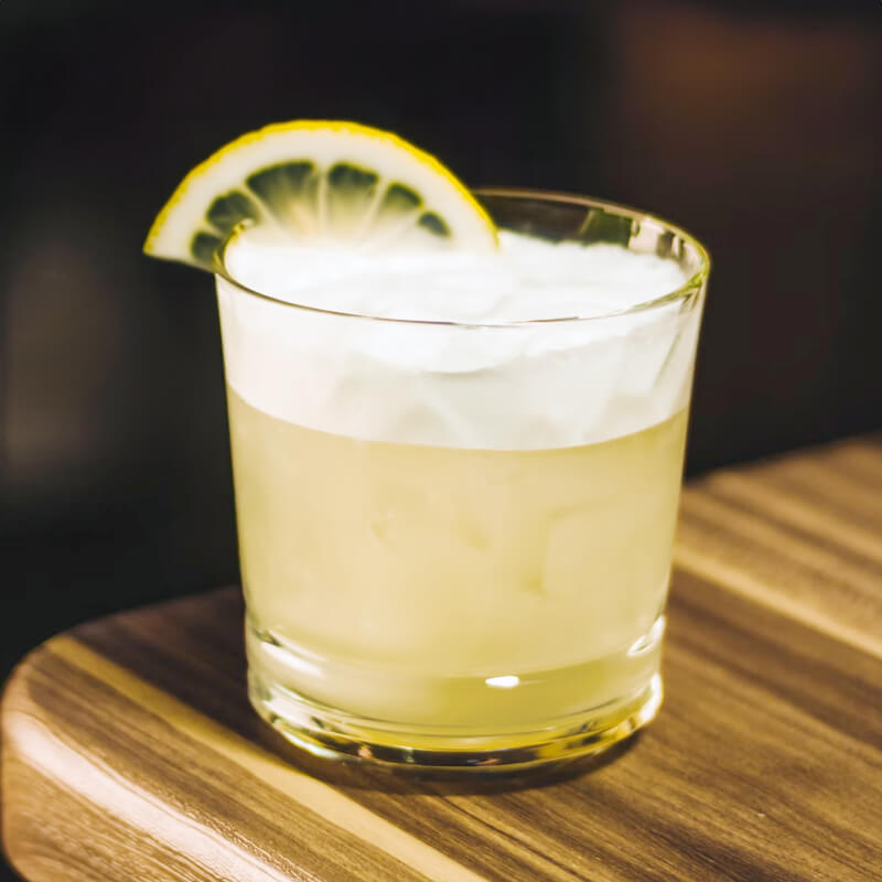 Gin Fizz cocktail
