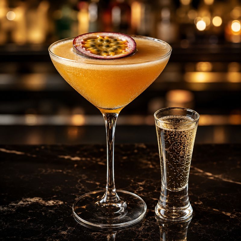 Pornstar Martini cocktail