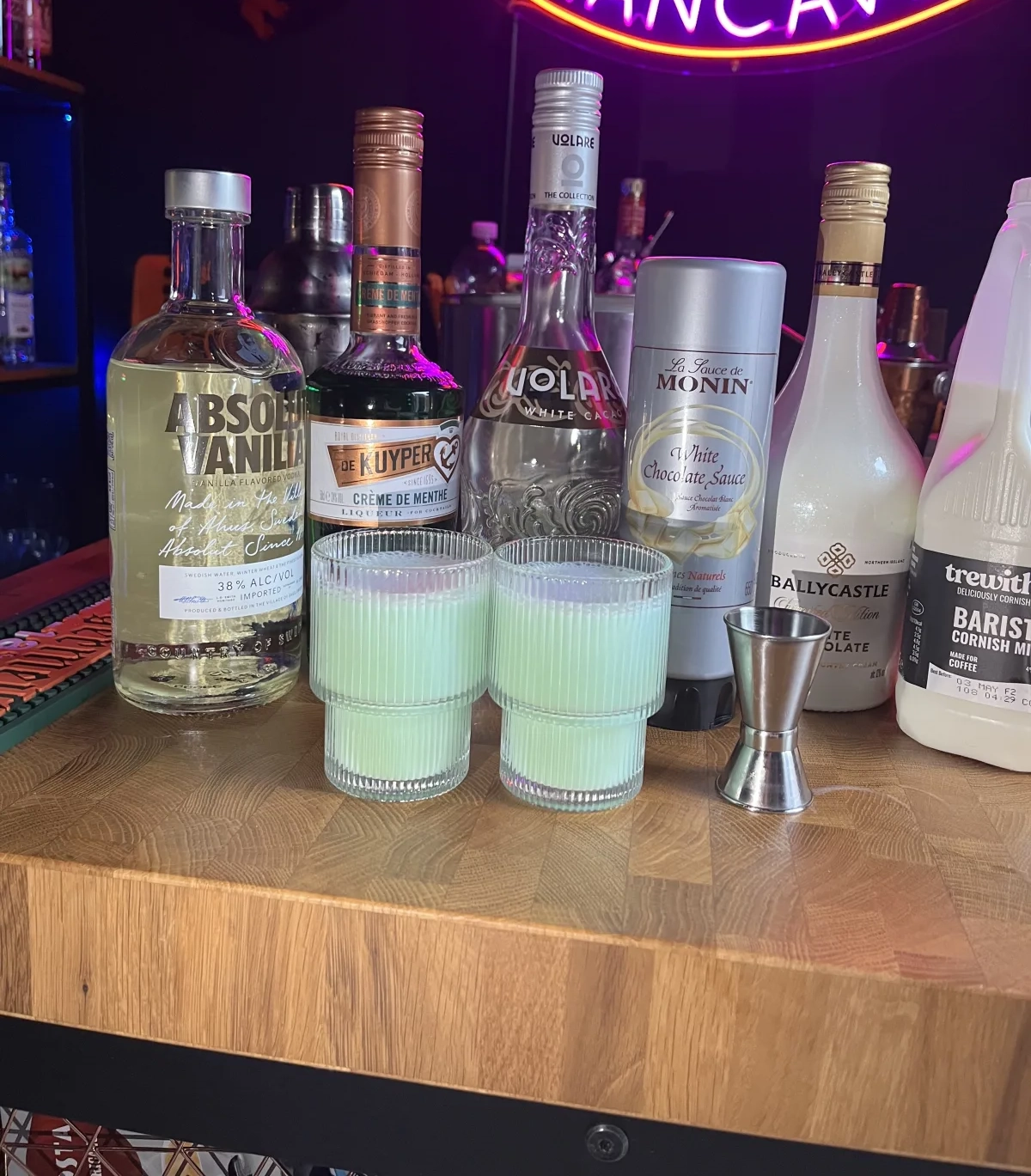 Cocktail made by Chris Smith